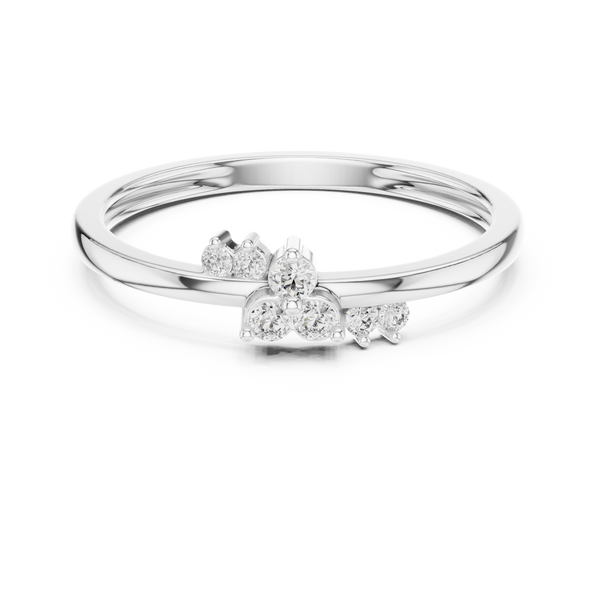 Stellare Scattered Cluster Diamond Ring