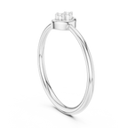 Duo Marquise-Frame Two-Stone Diamond Ring