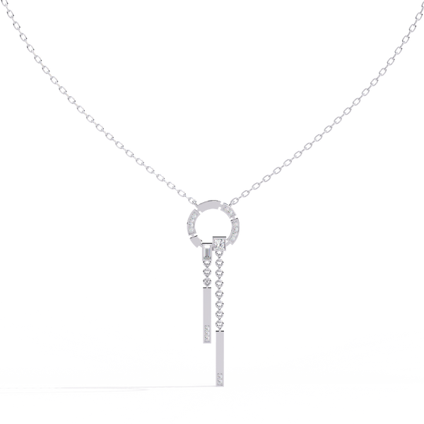 Natural Diamond Chain-Necklace