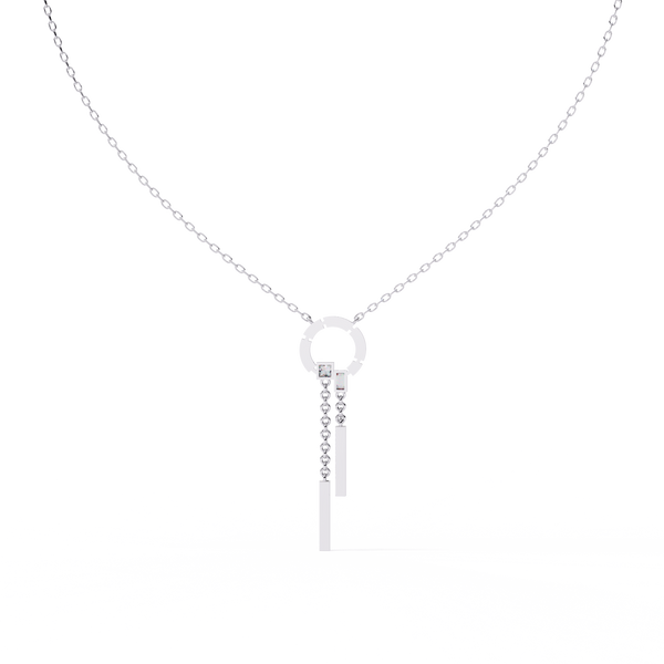 Natural Diamond Chain-Necklace