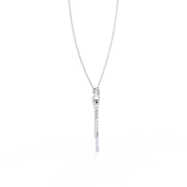 Natural Diamond Chain-Necklace