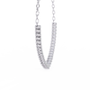 Lab Grown Round Diamond Necklace