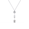 3 Diamond Drop Necklace