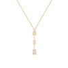 3 Diamond Drop Necklace