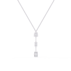 3 Diamond Drop Necklace