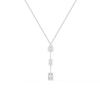 3 Diamond Drop Necklace