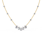 Emerald Cascade Natural Diamond Necklace