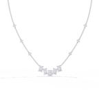 Emerald Cascade Natural Diamond Necklace