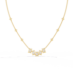 Emerald Cascade Natural Diamond Necklace
