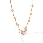 Emerald Cascade Natural Diamond Necklace