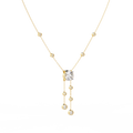 Dazzling Round Cut Diamond Necklace