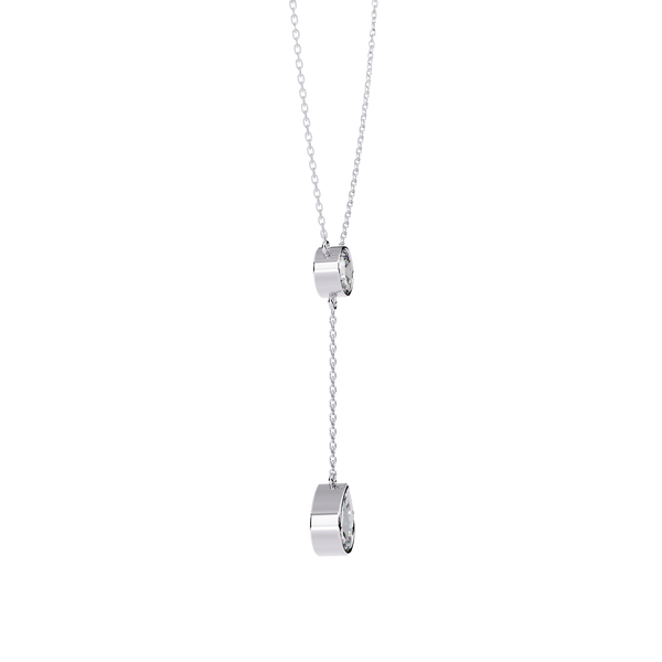 Dual-Shape Diamond Pendant