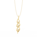 Verdant Round Diamond Necklace