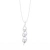 Verdant Round Diamond Necklace