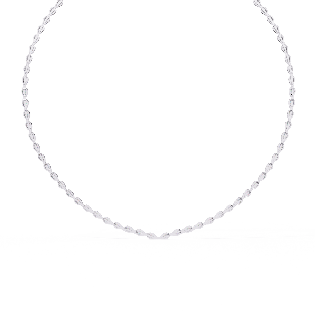 Natural Diamond Tennis Necklace