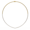 Natural Diamond Tennis Necklace