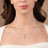 Princess-Cut Natural Diamond Solitaire Pendant