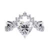 Heart Solitaire Ring