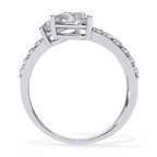 Twin Pear Wrap Lab Grown Diamond Ring