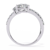 Twin Pear Wrap Lab Grown Diamond Ring