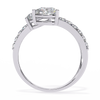 Twin Pear Wrap Lab Grown Diamond Ring