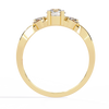 Pear Solitaire Ring