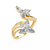 Butterfly Kiss Natural Diamond Ring