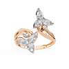 Butterfly Kiss Natural Diamond Ring