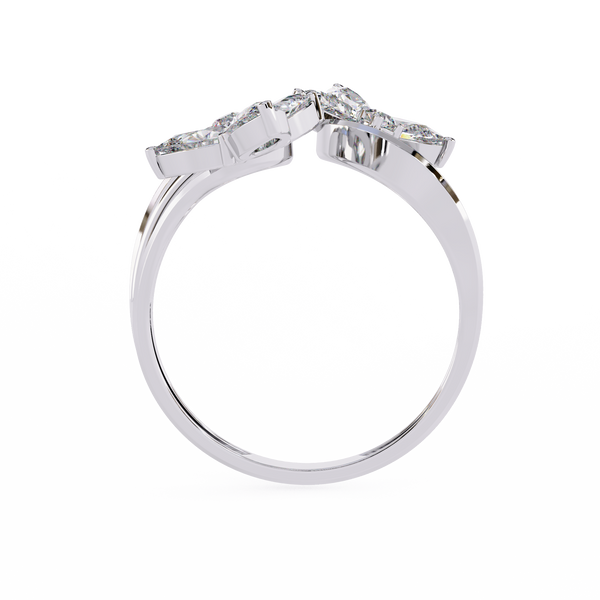 Butterfly Kiss Natural Diamond Ring