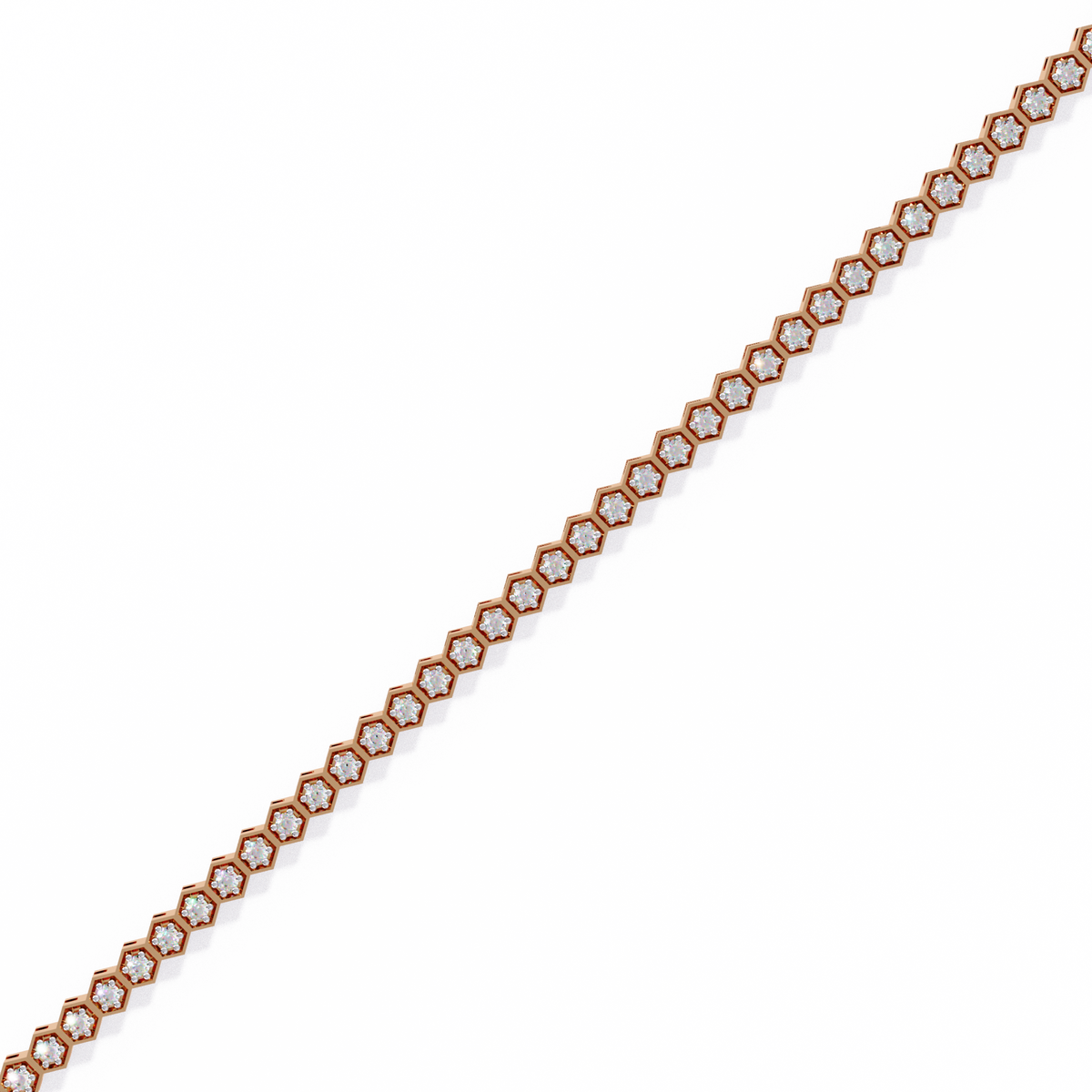 Classic Round Diamond Tennis Bracelet