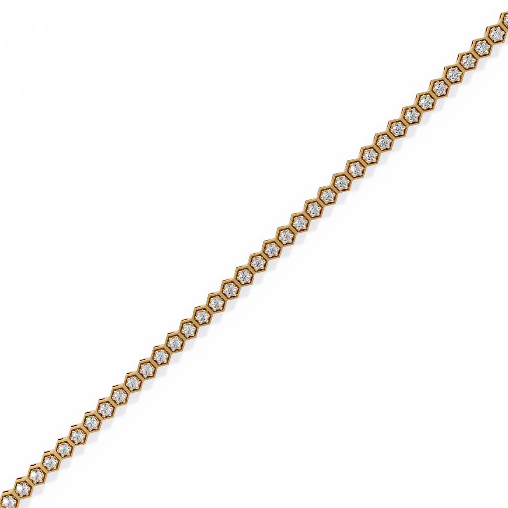 Classic Round Diamond Tennis Bracelet