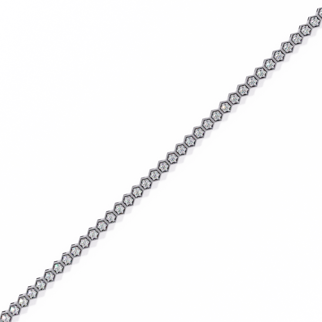 Classic Round Diamond Tennis Bracelet