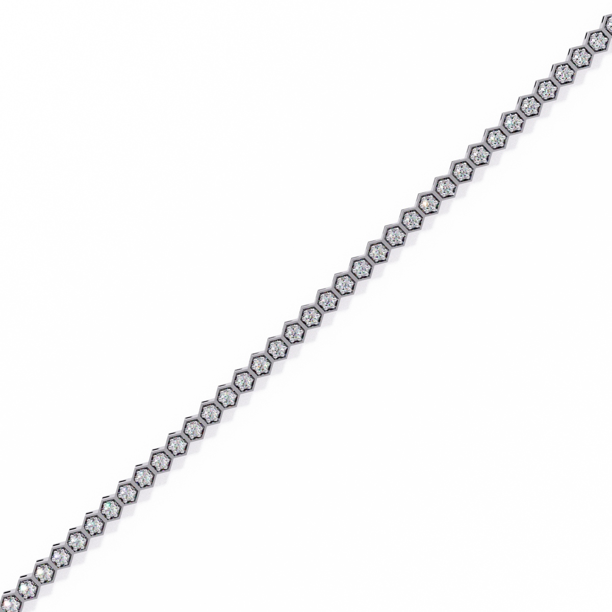 Classic Round Diamond Tennis Bracelet