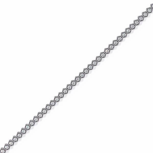 Classic Round Diamond Tennis Bracelet