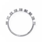 Natural Diamond Starlit Harmony Band Ring