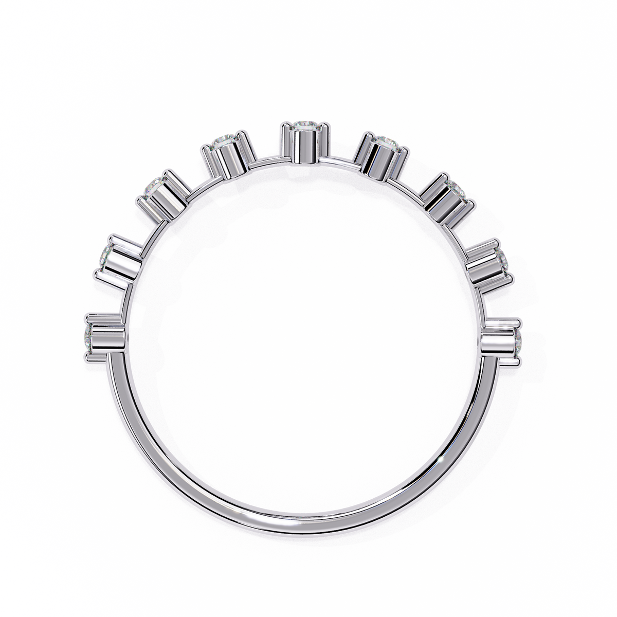 Natural Diamond Starlit Harmony Band Ring