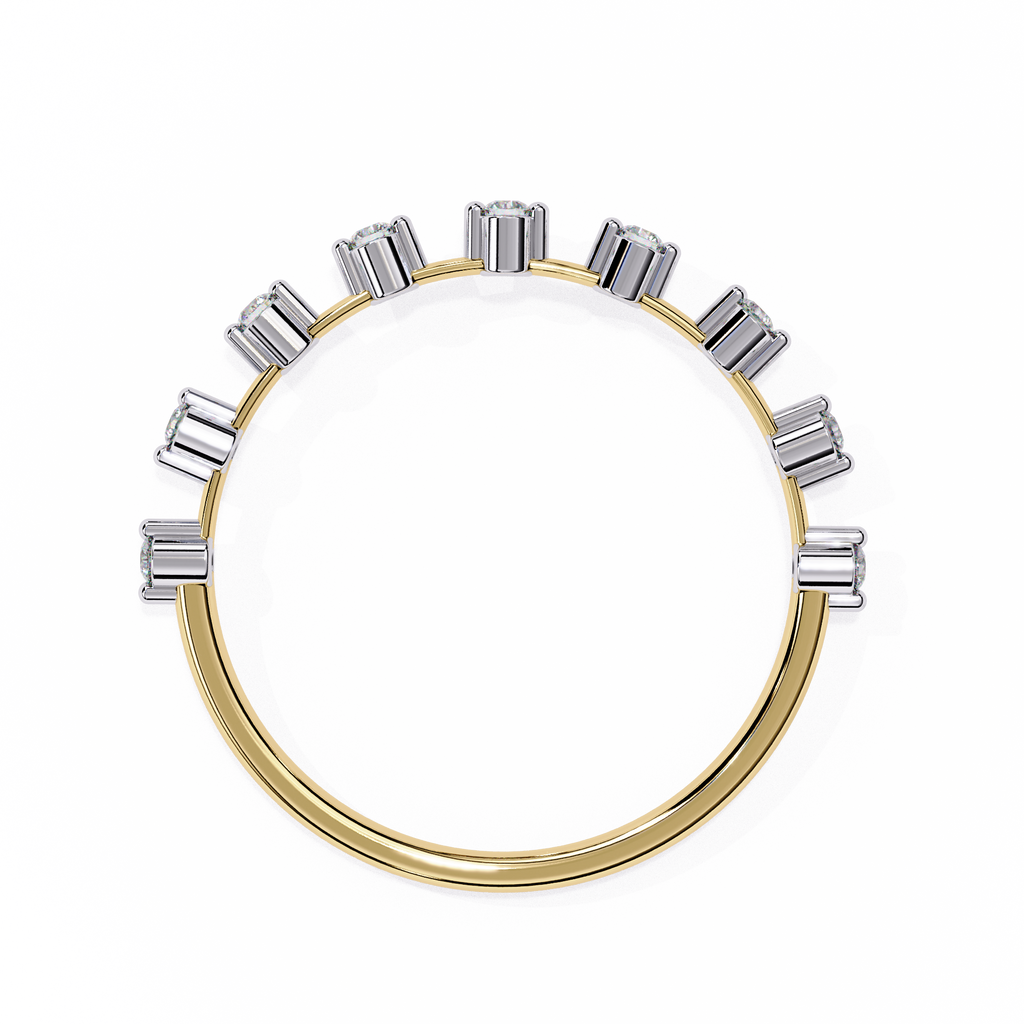 Natural Diamond Starlit Harmony Band Ring