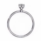 White Gold Marquise Diamond Solitaire Engagement Ring