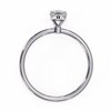 White Gold Marquise Diamond Solitaire Engagement Ring
