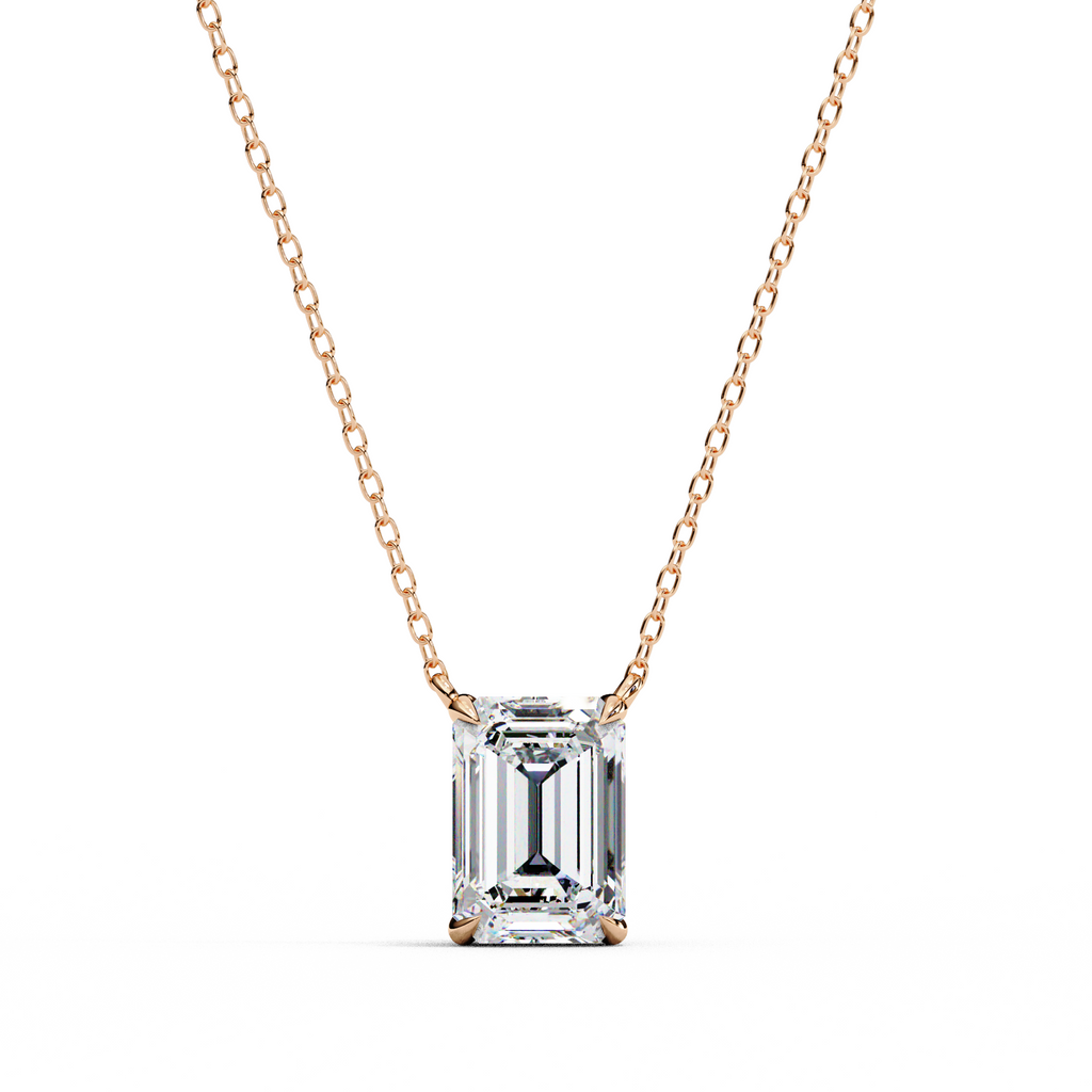 Ivy Grace Emerald Diamond Pendant