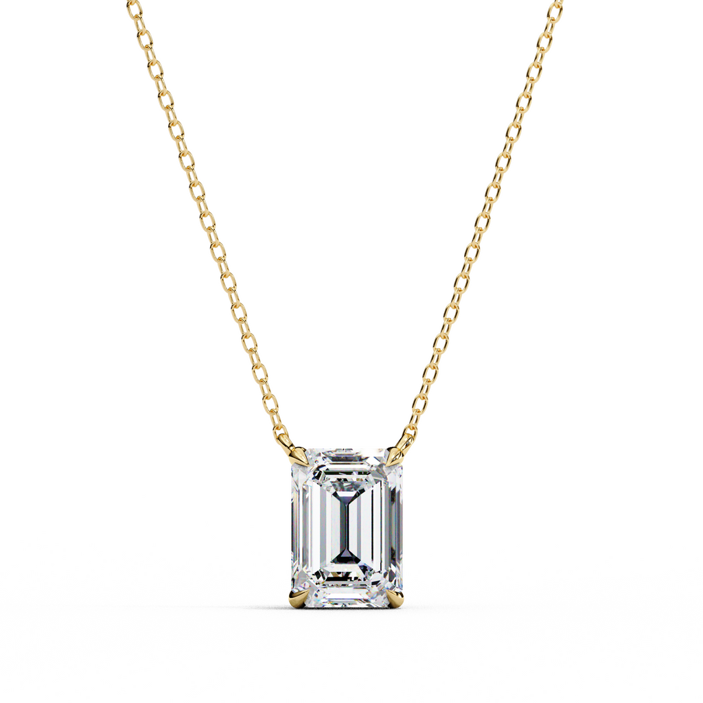 Ivy Grace Emerald Diamond Pendant