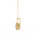 Round Solitaire Diamond Pendant