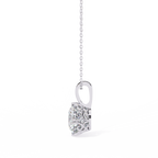 Round Solitaire Diamond Pendant
