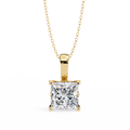 Natural Diamond Solitaire Pendant