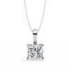 Natural Diamond Solitaire Pendant