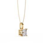 Natural Diamond Solitaire Pendant
