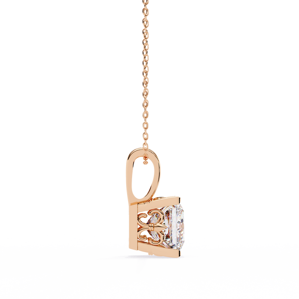 Natural Diamond Solitaire Pendant