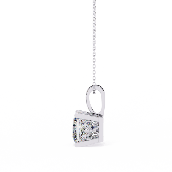 Natural Diamond Solitaire Pendant
