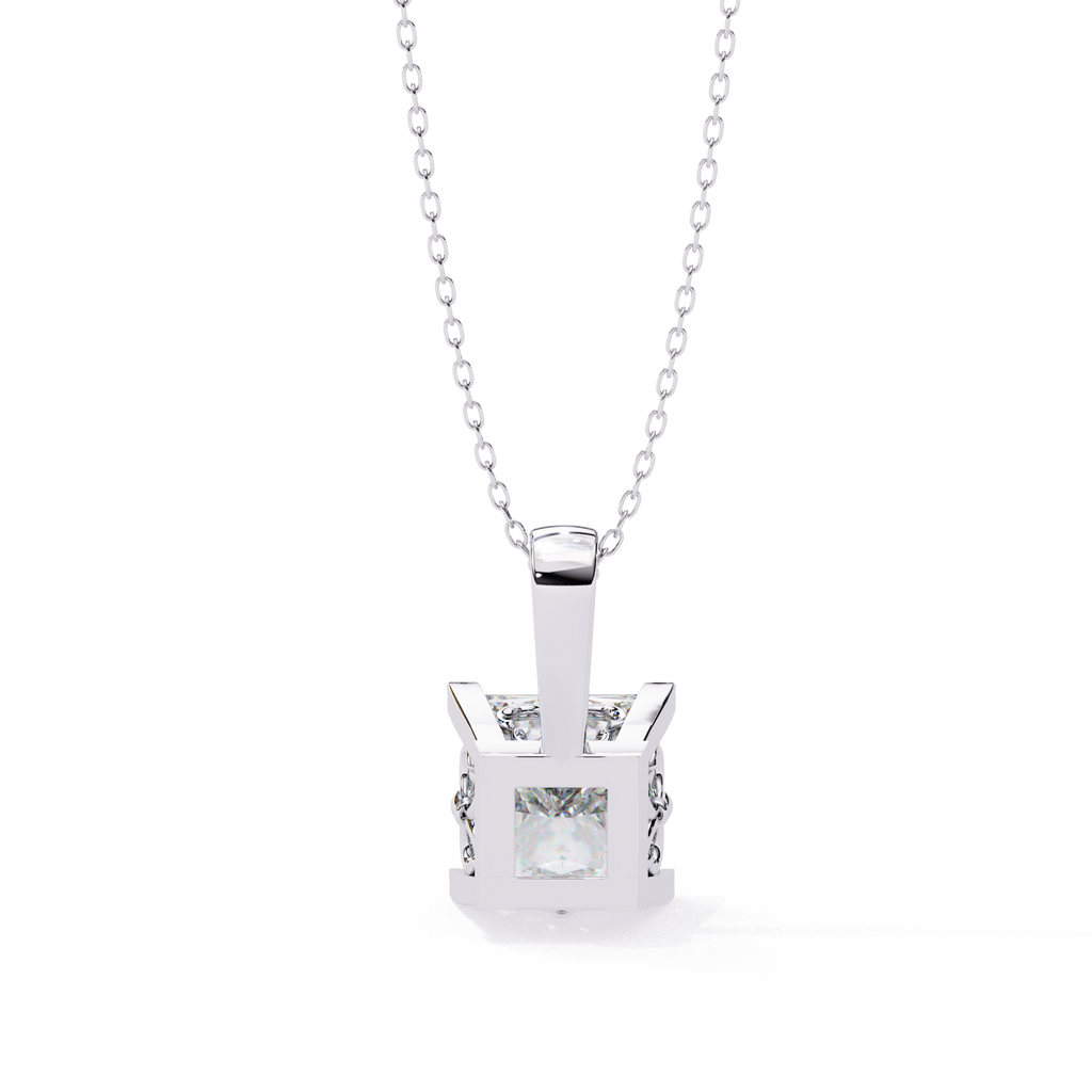 Natural Diamond Solitaire Pendant
