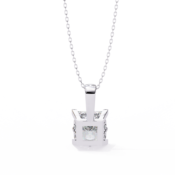 Natural Diamond Solitaire Pendant